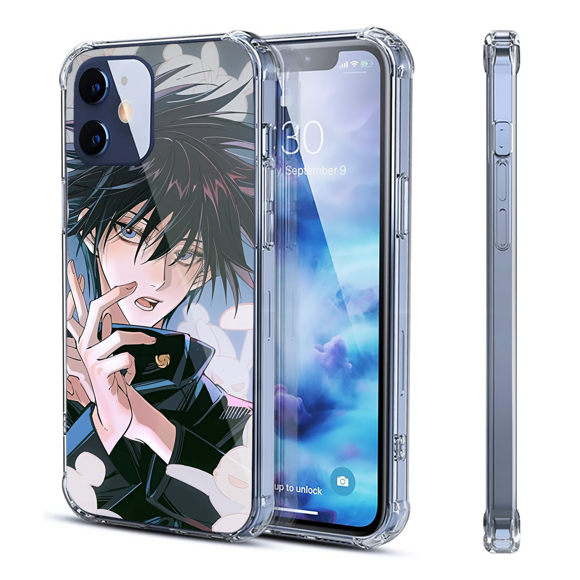 （画像用） SPY×FAMILY间谍家家酒 【iPhone 12シリーズ対応】透明スマホケース（クリアソフトケース）